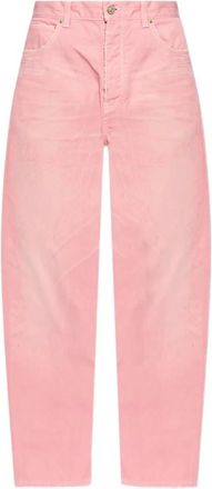 Balenciaga Jeans, Dames, Roze, S, Loose-fit Jeans
