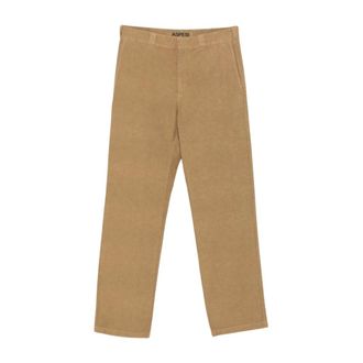 Aspesi Rechte broek - Heren - Broeken - Beige - Maat: M Katoen