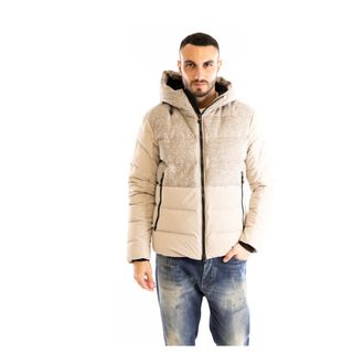 People of Shibuya Giubbino in Tessuto Tecnico - - Jackets - Uomo - Beige - L