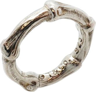 Tiffany & Co. Silver 925 Band Ring (Pre-Owned)