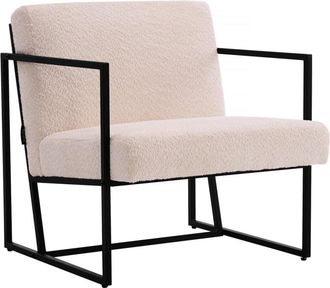 Habitat & Jardin Sill&oacute;n contemporaneo blanco 645 x 81 x 77 cm