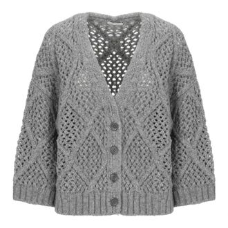 PESERICO Truien & Vesten, Dames, Grijs, M, Peserico Truien Grijs