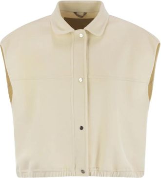 Herno Gilet con bottoni automatici - Toni neutri