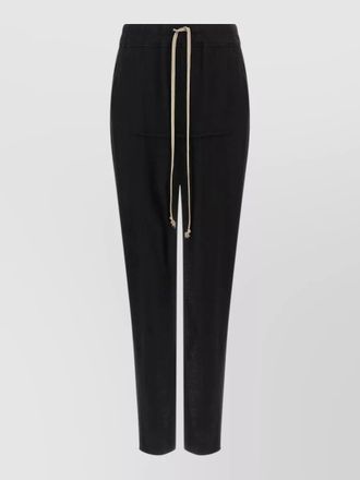 Rick Owens pull on pillar trousers back pocket