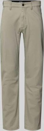 s.Oliver Red Label Regular Fit Chino aus Baumwoll-Mix in Khaki, Gr&ouml;&szlig;e XXL