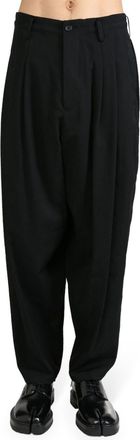 Yohji Yamamoto 8 Tucks trousers - Nero