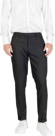 Antony Morato Slimme Enkel Twill Broek - Heren - Slim Fit Broeken - Zwart - XL - Polyester - Broeken
