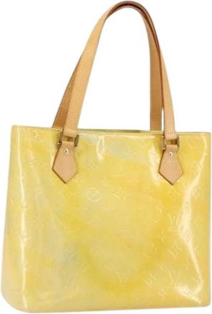 Louis Vuitton Pre-owned Vintage Tote Bag - Dames - Vintage Shopper - Geel - ONE Size - Leer - Vintage