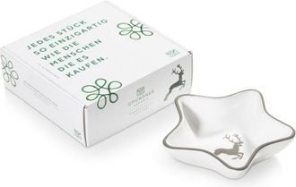 Gmundner Keramik Gmundner Keramik - Gmundner Cer&aacute;mica Ciervo Gris, Cuenco Estrella (l 14 Cm)