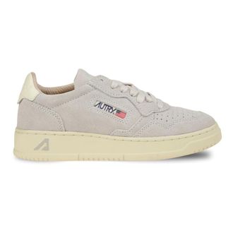 Autry Suede Trainers with Microperforations