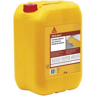 Sika Sika - Latex, Emulsion Adhesiva Para Mortero O Lechada De Cemento, 25kg, Blanco