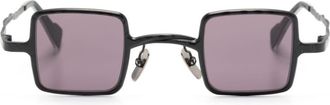 Kuboraum square-frame sunglasses - unisex - Metal - One Size - Black