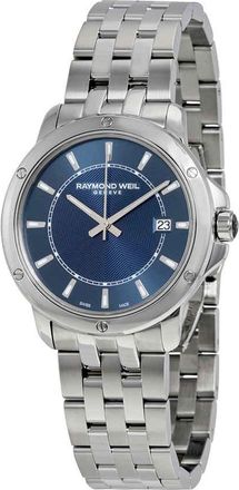 Raymond Weil Tango Blue Dial Stainless Steel Mens Watch 5591-ST-50001