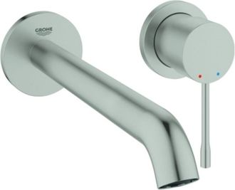 GROHE 29 193 Dc1 Essence Monomando De Lavabo Mural 1/2 Tama&ntilde;o L Acero - Ref: 29 193 Dc1 - Grohe