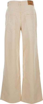 Isabel Marant Womens Jeans Rodayna Beige Denim