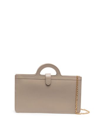 Marni Tropicalia bucket-tas met logo-reli&euml;f - Bruin