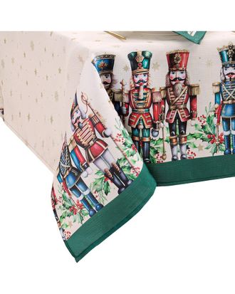 Elrene Royal Nutcracker Tablecloth