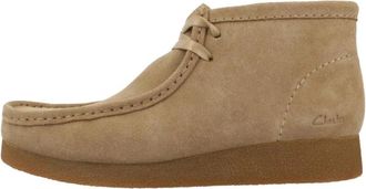 Clarks Wallabee EVO Boot - Dames - Veterlaarzen - Bruin - 39 1/2 EU - Su&egrave;de - Schoenen