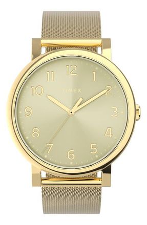 Timex OG 38mm Stainless Steel Bracelet Watch in Gold-Tone at Nordstrom