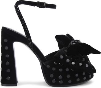 Kurt Geiger Womens Style Sandals - Black Fabric - Size UK 7