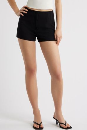 Open Edit The Icon Mini Shorts in Black at Nordstrom, Size Xx-Small