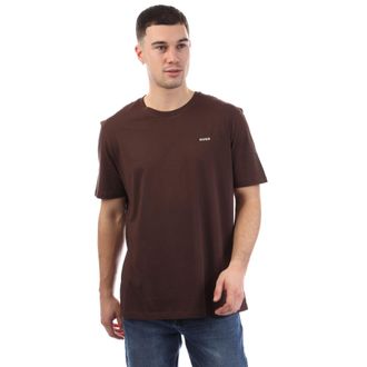 HUGO BOSS Hugo Heren Dero 99 T-Shirt (Bruin)