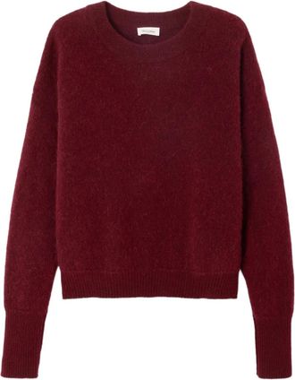 American Vintage Maglione Vitow a coste - Rosso