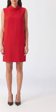 Valentino Garavani Sleeveless Silk Sheath Mini Dress with V-Back