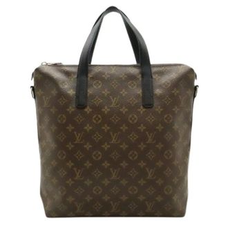 Louis Vuitton Pre-owned Tote Bags, female, Brown, Size: ONE SIZE Pre-owned Monogram Macassar Tote Bag