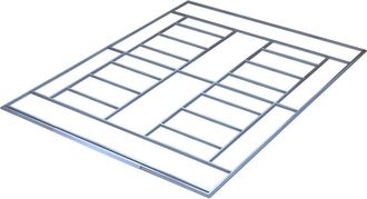 Habitat et Jardin Habitat Et Jardin - Base per capanno da giardino Dallas 15,16 M&sup2;