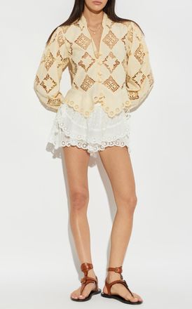 Isabel Marant Top Nina, Womens, Yellow