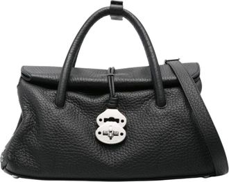 Zanellato Dotta Centauro Small - Bags - Mujer - Negro - ONE SIZE