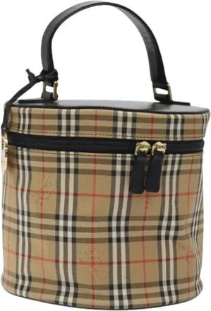 Burberry Pre-owned Handbags, female, Beige, Size: ONE SIZE Pre-owned Vintage Hand Bag