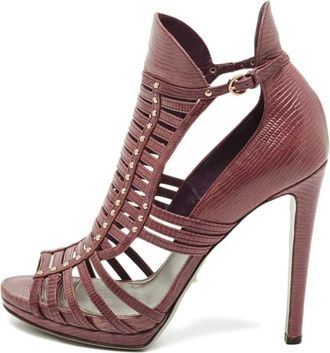 Sergio Rossi Sandali con cinturini - Viola