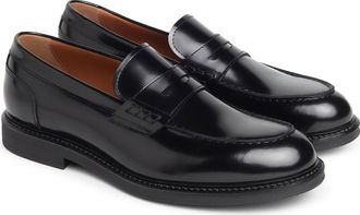 Nero Giardini Penny Loafer in Black at Nordstrom, Size 11-11.5Us