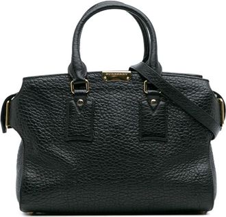 Burberry Pre-owned Burberry Medium Grained Leather Clifton Satchel Ladies RCXOAACGLBBHVCPW