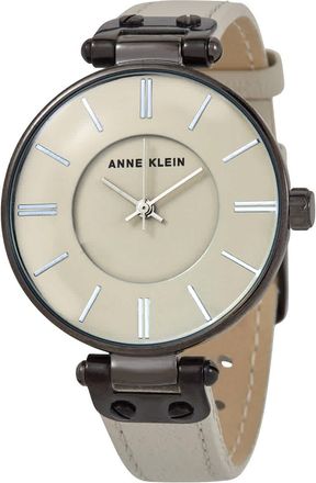 Anne Klein Quartz Cream Dial Ladies Watch AK/3445GYCR