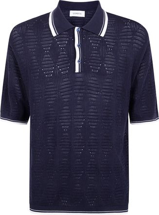 Laneus Knitted Polo Man