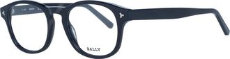Bally Accessoires, Heren, Blauw, ONE Size, Blauwe Vierkante Optische Bril