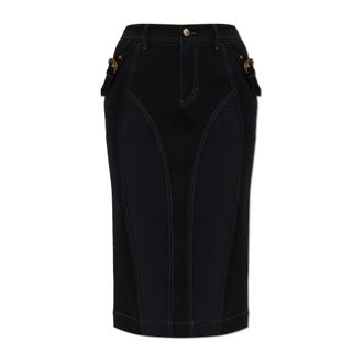 Versace Jeans Couture Donna, Gonne, Nero, XS, new