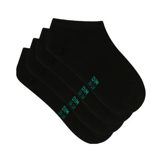 Dim Dim Womens Good Socks x2 Black 35-38
