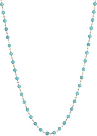 Jewelmak 14K Turquoise Necklace