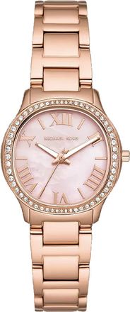 Michael Kors Womens Sage Pink MOP Dial Watch