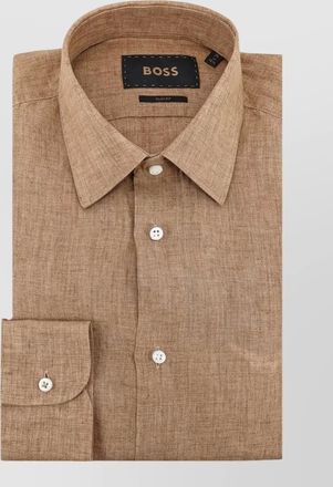 HUGO BOSS shirt casual style button down collar