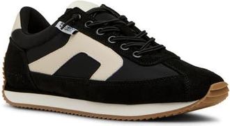Blondo Emara Waterproof Sneaker in Black Suede at Nordstrom, Size 9.5