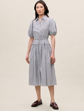 Rebecca Taylor Poplin Shirt Dress