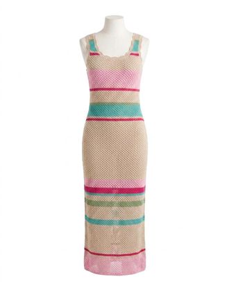 Z Supply Ibiza Stripe Sweater Dress In Natural
