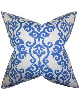 The Pillow Collection Damask Decorative Pillow