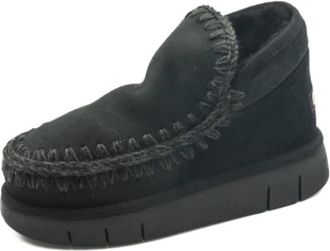 Mou Eskimo Bounce Sneaker - Dames - Winterlaarzen - Zwart - 36 EU - Wol - Schoenen