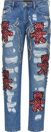 Philipp Plein Boyfriend Allover Teddy Bear